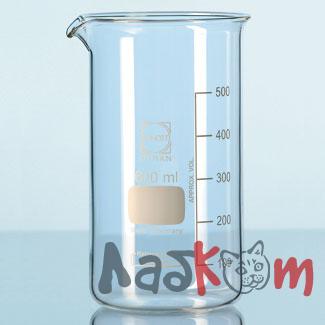 Стакан DURAN Group 150 мл, высокий, с градуировкой, с носиком, стекло