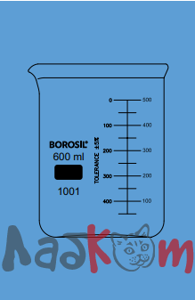 Стакан низкий, 10 мл, с носиком, 25x35 мм, ASTM