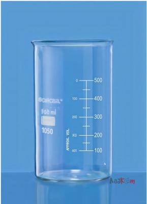 Стакан высокий, 600 мл, без носика, 80х155 мм, ASTM