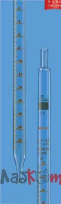 Пипетка серологическая, 2 мл, класс А, интервал градуировки 0,1 мл, ASTM