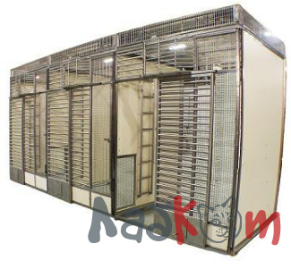 Клетка групповая для лабораторных обезьян CLP-2116