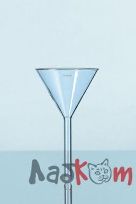 Воронка DURAN Group диаметр 80 мм, длина 140 мм, стекло